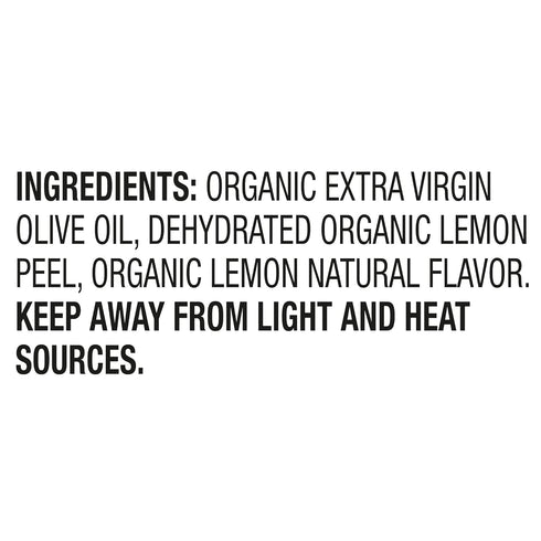 8.5 oz 100% (2) Olidi Lemon Infused Extra Virgin Olive Oil | Product of Italy, Cold-pressed, natural, heart-healthy