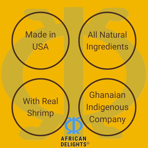 (8 oz Special Shito |Shrimp Sauce Hot Sauce |Ghana Shito | Premium Blend of Shrimp | Fish Powder |Spices & Hot Dried