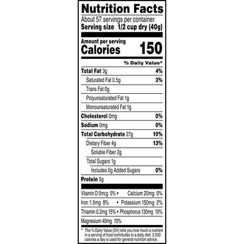 1-Minute Verified,2.5 Pound,(Pack 4) Quaker Quick Oatmeal,Non GMO Project