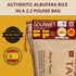 ARROZ Albufera, (2.2 LB 1-Pack) TARTANA Authentic Spanish Paella Rice Imported from Spain, Short Grain Bomba & Snia