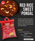 12+ (4 Lbs) Rigel Spices | Mappillai Samba Red Rice | MONTHS AGED | BRIDEGROOM RICE | GLUTEN FREE | Ancient Red Rice