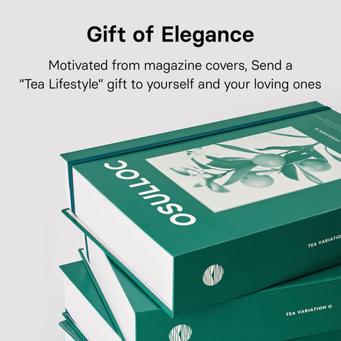 (36 Count, 6 6 Set, 6 OSULLOC TEA VARIATION "O" Types x ea), Elegant & Sophisticated designed Gift Premium Organic Pure