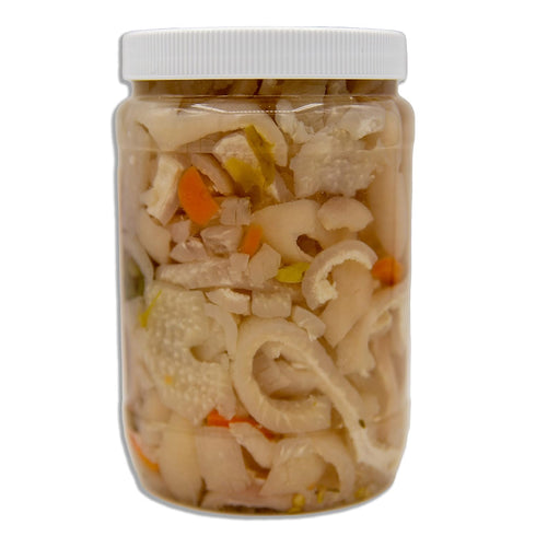 15 Pack 1) Cured Pork Rinds & Vegetables in Vinegar Ounce, Mexican Style by Margarita - Cueritos en Vinagre y Vegetales