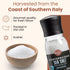 Wellsley Farms 14.6oz (1 Mediterranean Sea Salt Grinder - Non-GMO, Kosher Salt Coarse - Built-In Grinder for Fresh Sea