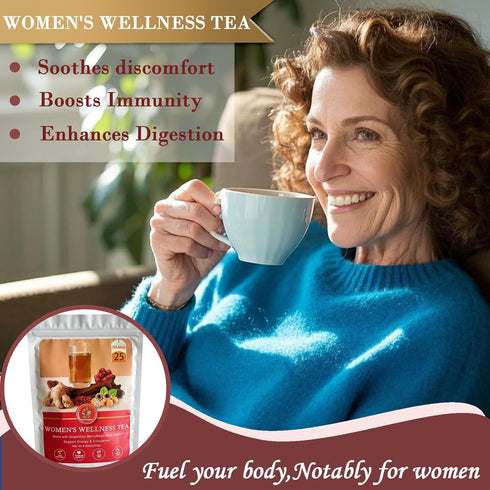 Harbique 25 250g Organic Ginger Goji Berry Tea Mama Flow Red Date (Jujube) Tea with Longan, Sweet & Spicy Flavor