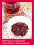 50 Count TeeLux Hibiscus Tea Bags, Natural Hibiscus Flowers Herbal Tea, Caffeine Free, Refreshing Tart Flavor, Hot