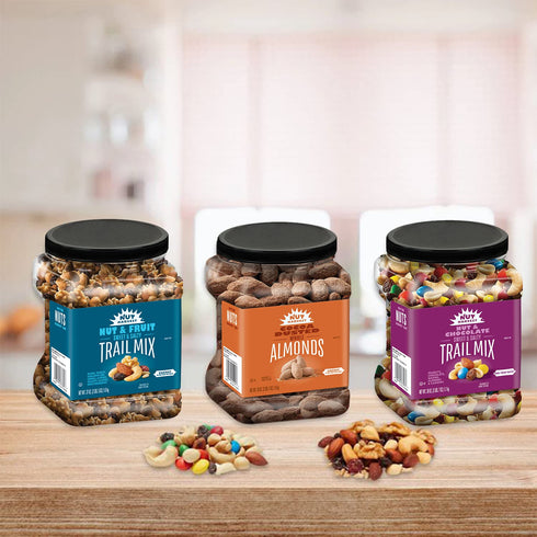 37 Nut Harvest, Nut & Fruit Mix, Ounce Jar