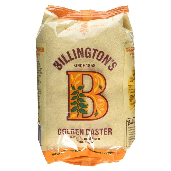 Billington's Billingtons Golden Caster Sugar 1000g (Pack of 2)