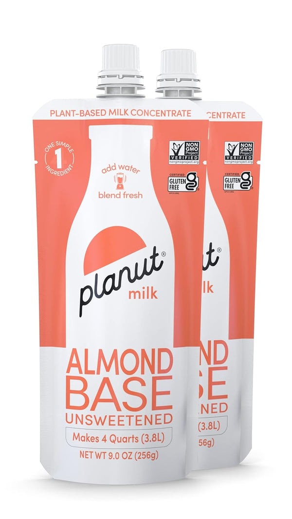 Almond Milk Base - Concentrated Almond Milk from Planut- 100% Whole Nuts