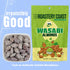 (3.5 oz 1 Pack) Roastery Coast - Wasabi Almonds | Sweet and Zesty Wasabi Flavor| Flavored Almonds | After School Snack