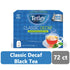 72 Count Tetley, Decaffeinated Classic Black Tea Bags
