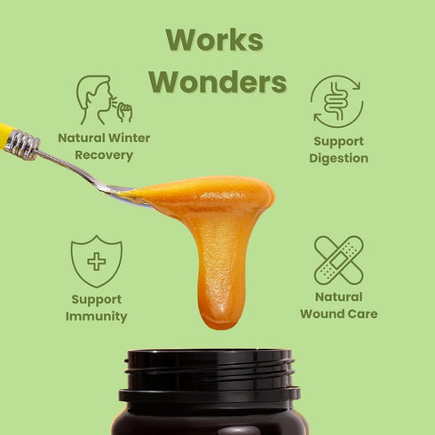 MGO400 (13+) 26 (8.8oz) Wonder Honey Raw Manuka Honey New Zealand Tested for Markers, Traceable, Natural Soothing