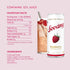 12 oz, 4 Pack Sovny Sparkling Water, Raspberry, Seltzer Water Drinks, USDA Organic, Made With Real Fruit, Non-GMO