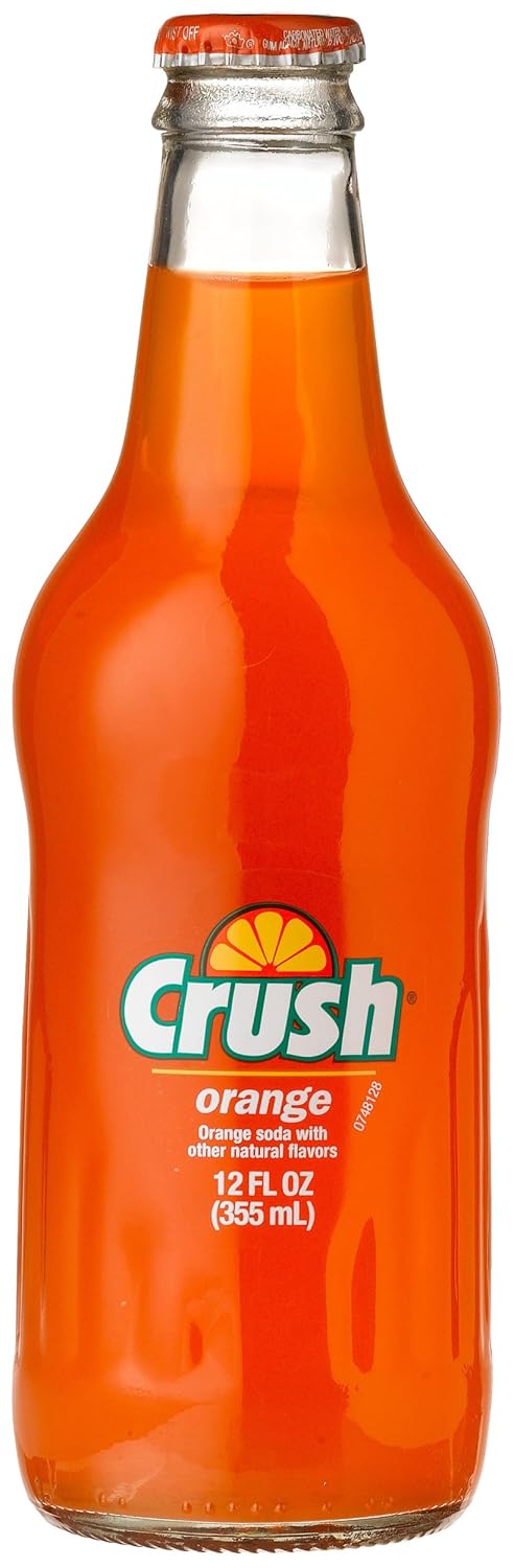 Crush ORANGE LONGNECKS - "they brought it back", 12 Fl Oz (Pack of