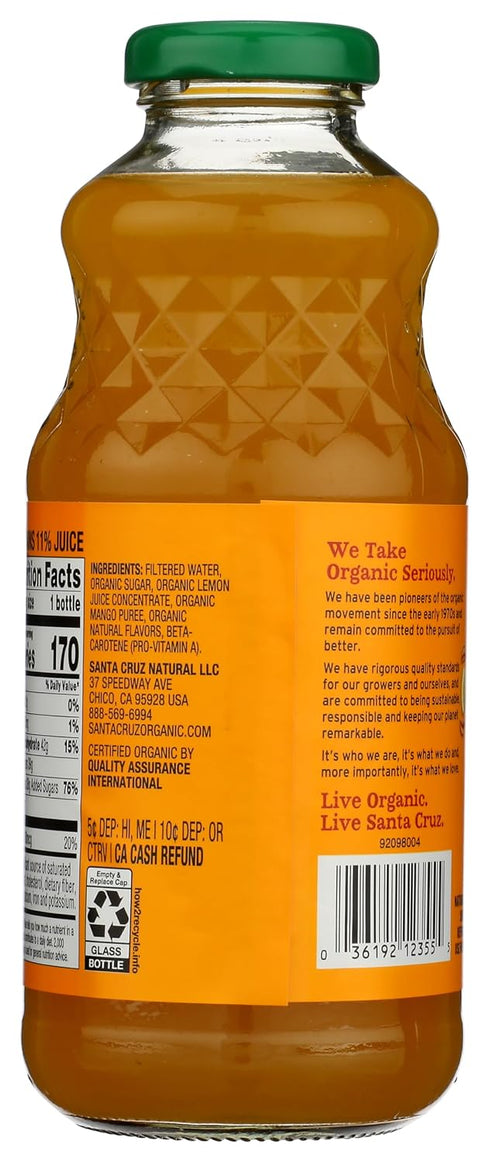 16 SANTA CRUZ ORGANIC Organic Mango Lemonade, FZ