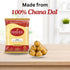 2 Lb (907g)~ Sheel Chana Besan - Split Chick Peas Flour - All Natural | Gluten Friendly | NON-GMO | Vegan | Indian
