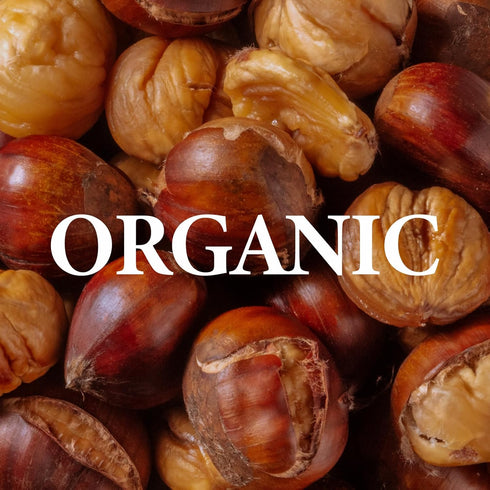 2.11 oz Packs (5 Pack, 10.58 oz) Wang Organic Roasted Chestnuts, Soft & Ready to Eat, Shelled, No Sugar Added, Low