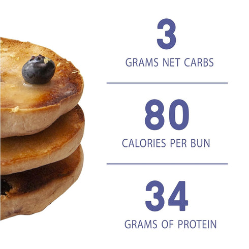 4 Pack Carbonaut Gluten Free Bagels, Low Carb Bagels, Keto Bagels, Keto-Certified Food, Bread, Snack, Meals, Non-GMO