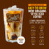 100% 24 GRADYS COLD BREW, New Orleans Style, Arabica Ground Coffee & Chicory Pouches, TWO Boxes of Four Easy-to-Brew