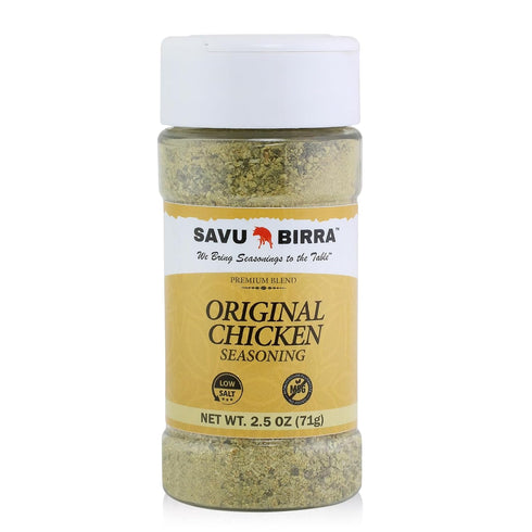 4 Pack, Savu Birra Gourmet Seasoning Variety Chicken Seasoning, Steak Seasoning, Pork Seasoning, and Veggie Seasoning
