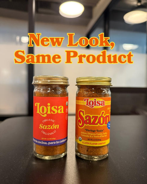 Loisa Sazón Seasoning, USDA Organic, Non-GMO, No-MSG, 2.3oz, Pack of 1