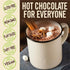 (28 oz) 14 oz, Pack 2 Castle Kitchen Pumpkin Spice Dark Hot Chocolate Mix Dairy-Free, Vegan, Plant Based, Gluten-Free