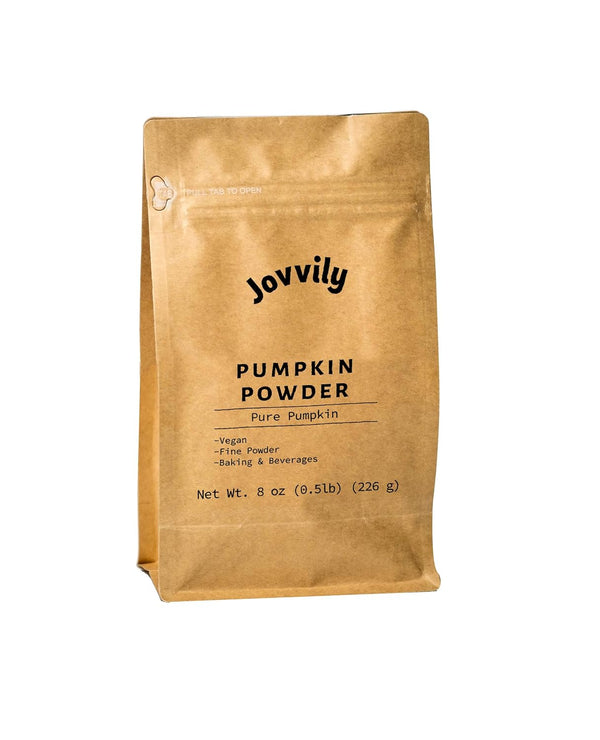 Jovvily Pumpkin Powder - 8 oz Pure Pumpkin for Baking & Beverages