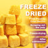16oz/1 Freeze-Dried Passion Fruit Chunks Pound Bulk Bag - Unsweetened Crunchy Tropical Snack for Baking & Desserts
