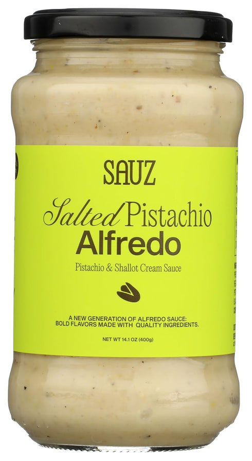 Sauz, Pistachio Shallot Alfredo, 14.1 Ounce