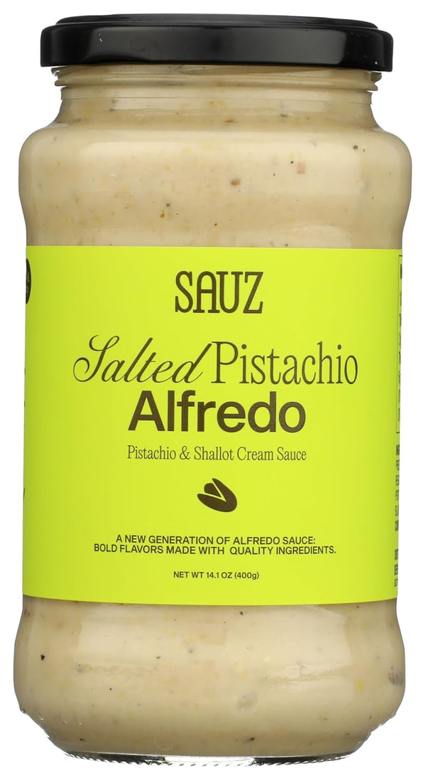 Sauz, Pistachio Shallot Alfredo, 14.1 Ounce