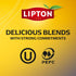 20 Lipton Golden Chamomile with Honey and Vanilla Tea Bags, caffeine free Tea, Herbal Tea, Individually Wrapped, Tea