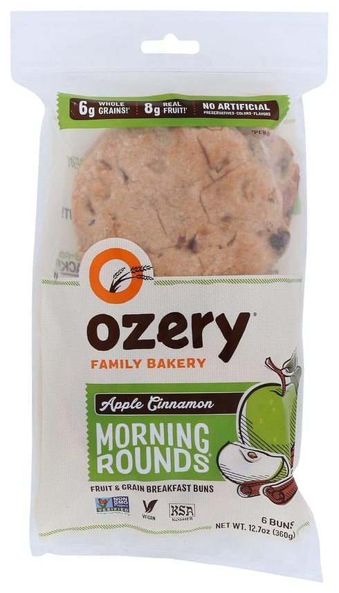 OZERY BAKERY Morning Rounds Apple Cinnamon Pita, 12.7 OZ