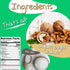 9 Oz, 3-Pack Crazy Go Nuts Organic Walnut Butter with Sea Salt - Walnut Butter Organic, Walnut Spread, Keto, Vegan, Low