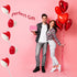 Lollipops Red Heart Shaped Strawberry N' Cream Flavored, 12 Individually Wrapped Lollipops