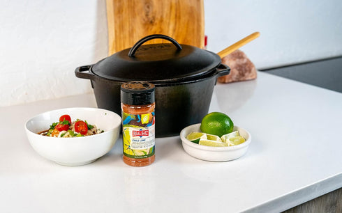 Chili Lime Natural Real Salt Seasoning - Unrefined & Gluten Free