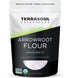 Terrasoul Superfoods Organic Arrowroot Flour, 1 Lb - Gluten-free | Improves Texture