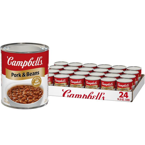 Campbell's Pork and Beans, 14.8 Oz Can (Case of 24)