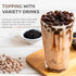 1 (Pack 6) US Boba Co Unsweetened Tapioca Pearl, Easy to Cook, Tapioca Boba Balls for Tea Milk, Coffee & Dessert