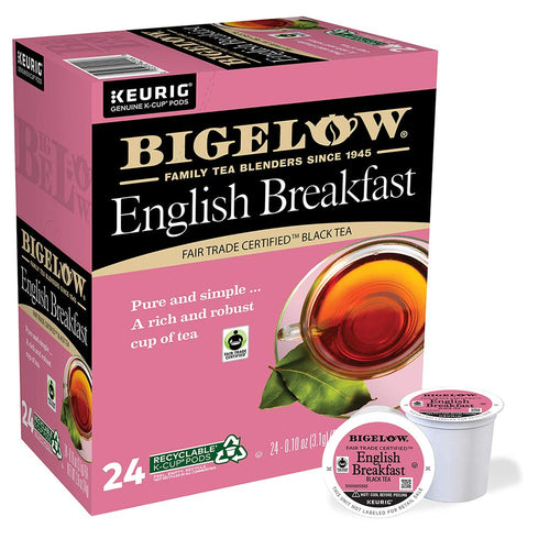 Bigelow Tea English Breakfast Black Tea Keurig K-Cup Pods, Caffeinated Tea Keurig