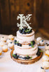 Silver Acrylic Letter K Cake Topper for Wedding, Bridal Shower, Engagement, Birthday Party Decorations