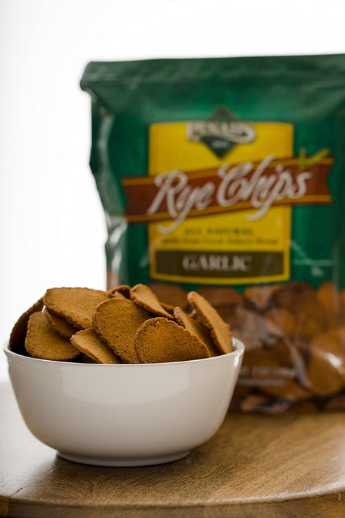Pinahs 7 Rye Chips , Garlic, ounces