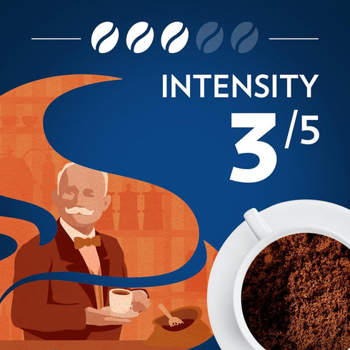 Packet, 100% 20 (Pack 2) Lavazza Perfetto Ground Coffee Blend, Dark Roast, Value Caramel flavor with Dark and Velvety