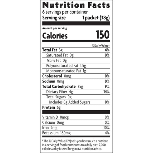 Nature's Path Organic Qi'a Superseeds & Grains Instant Oatmeal, 8 oz, Gluten Free, Non-GMO
