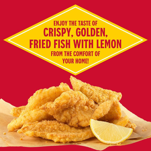 10 oz (Pack 3) Louisiana Fish Fry Products New Orleans Style Lemon Fish Fry