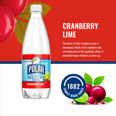 Pack 12 20 Polar Beverages Seltzer Sparkling Water Variety Flavored Seltzer Drinking Water x Ounce