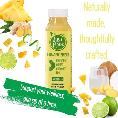 11.8 JUST MADE JUICE Pineapple Ginger Juice, FZ
