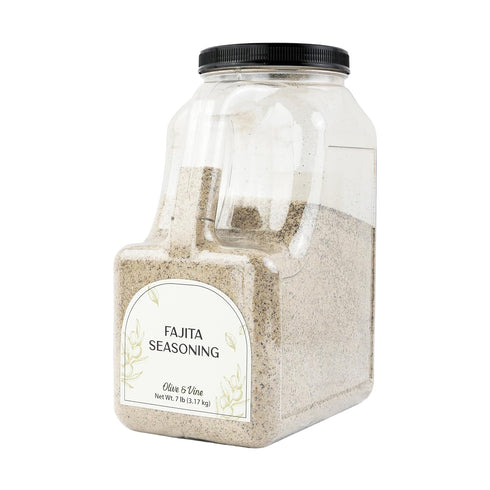 (7 Olive & Vine White Fajita Seasoning, Savory Blend, For Tacos & Grilled Meats, Rich Tradition, Authentic Taste