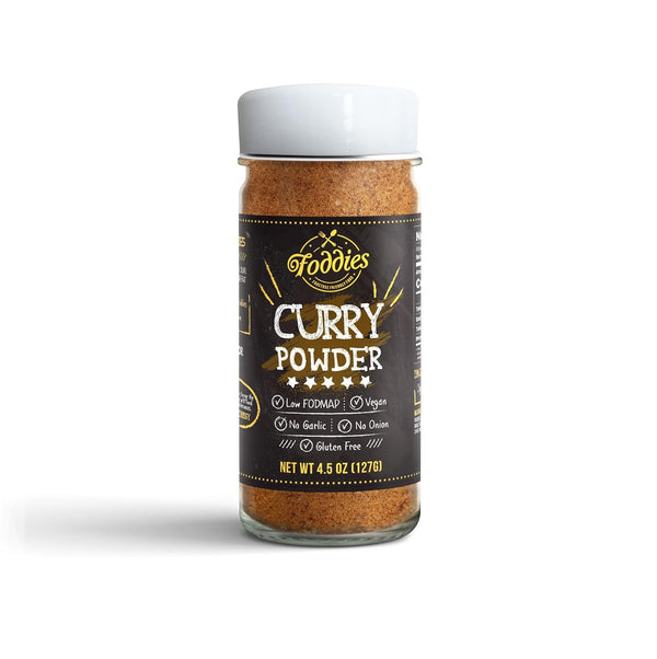 Foddies Low FODMAP Curry Powder Mild Indian Spice Blend, No Onion No