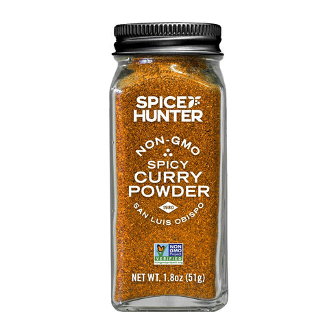The Spice Hunter Curry, Hot, Indian Blend, 1.8-Ounce Jar
