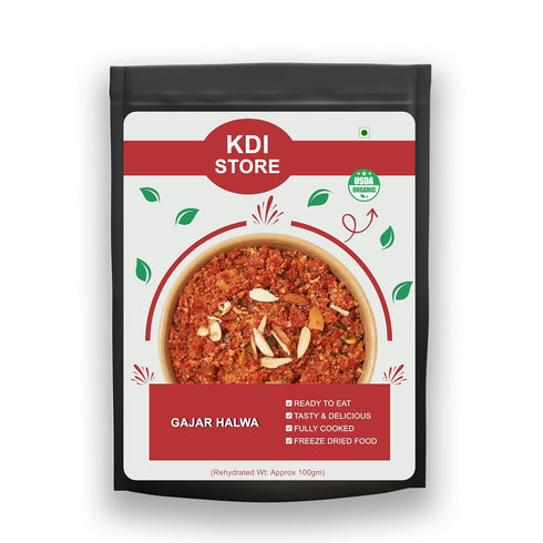 Store KDI Gajar Halwa, Ready to Eat Traditional Indian Carrot Dessert with Dry